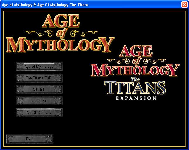 Age Of Mythology No-CD Patches Game Fixes- GameBurnWorld