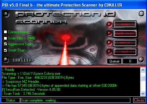 ProtectionID (PiD) Scanner